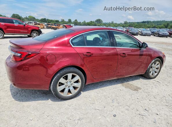 2G4GK5EX1G9139156 2016 BUICK REGAL Maroon Հետևի աջ