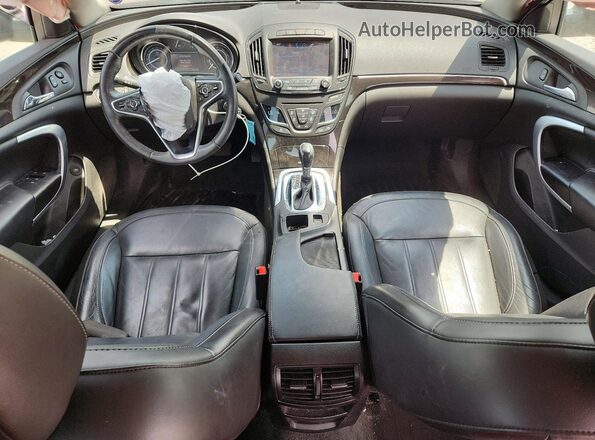 2G4GK5EX1G9139156 2016 BUICK REGAL Maroon Առջևի վահանակի տեսք