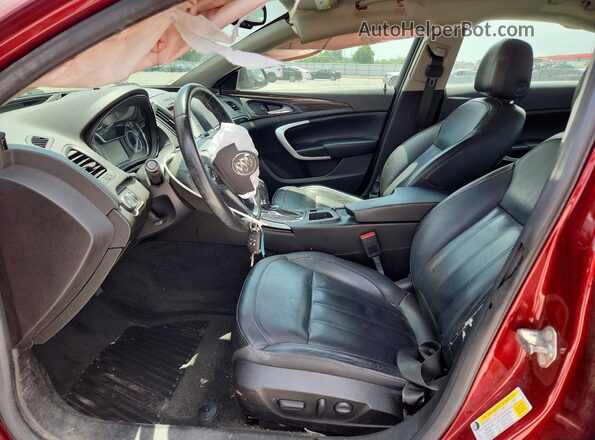 2G4GK5EX1G9139156 2016 BUICK REGAL Maroon Սալոնի դիմացի տեսք