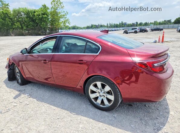 2G4GK5EX1G9139156 2016 BUICK REGAL Maroon Հետևի ձախ