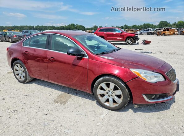 2G4GK5EX1G9139156 2016 BUICK REGAL Maroon Առջևի աջ