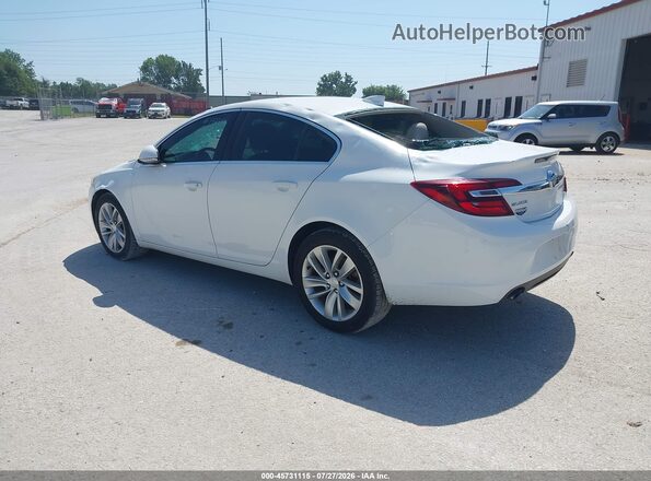 2G4GK5EX4G9160079 2016 BUICK REGAL White Rear left