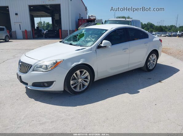2G4GK5EX4G9160079 2016 BUICK REGAL White Front left