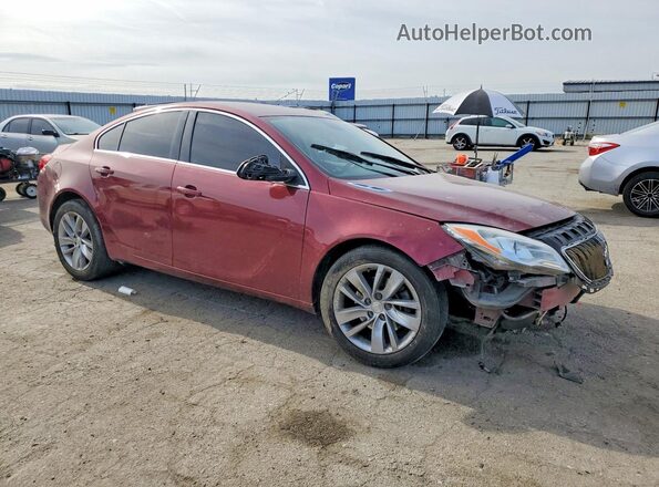 2G4GK5EX5G9180096 2016 BUICK REGAL Burgundy Front right