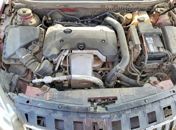 2G4GK5EX5G9180096 2016 BUICK REGAL Burgundy Rear interior view