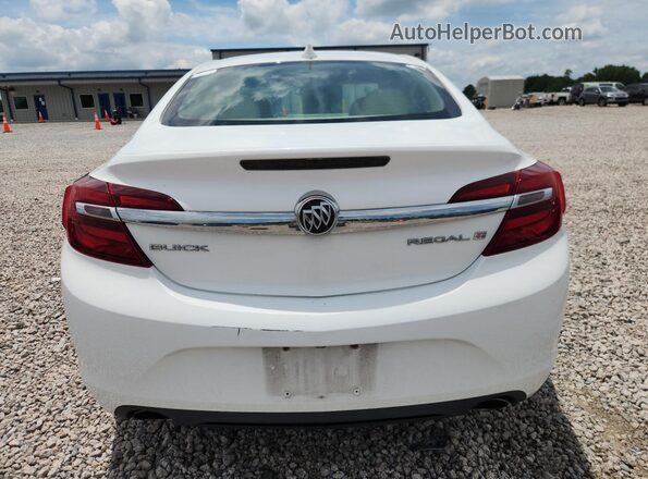 2G4GK5EX6G9117007 2016 BUICK REGAL White Rear view