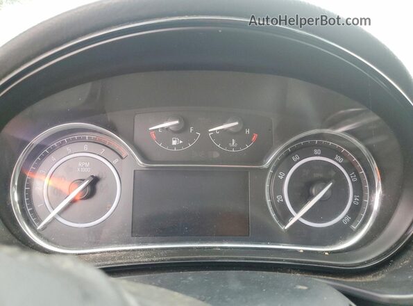 2G4GK5EX6G9157720 2016 BUICK REGAL White Սարքավորումների վահանակի տեսք