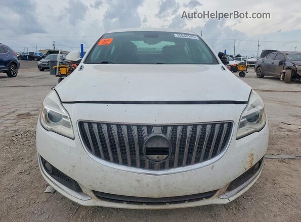 2G4GK5EX6G9157720 2016 BUICK REGAL White Դիմացի տեսք