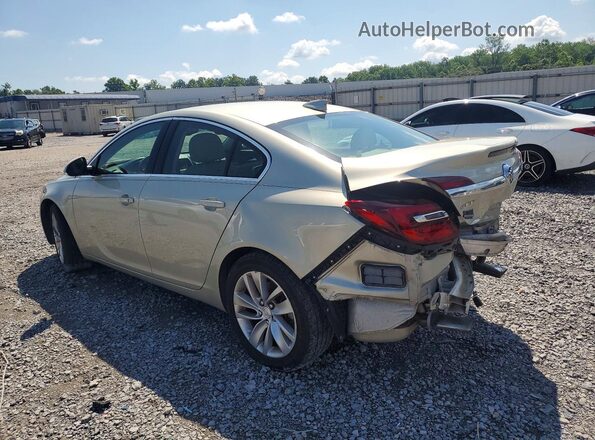 2G4GK5EX8G9108079 2016 BUICK REGAL Gold Rear left