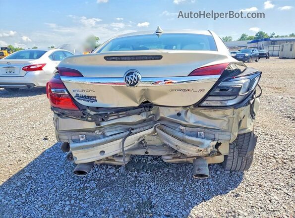 2G4GK5EX8G9108079 2016 BUICK REGAL Gold Rear view