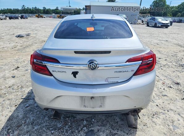 2G4GK5EX8G9163194 2016 BUICK REGAL Silver Rear view