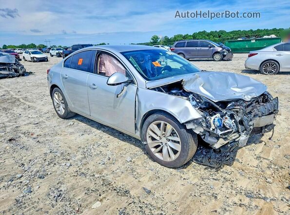 2G4GK5EX8G9163194 2016 BUICK REGAL Silver Front right