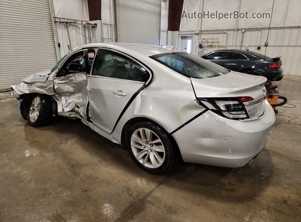 2G4GK5EX9G9157839 2016 BUICK REGAL Silver Trasero izquierdo