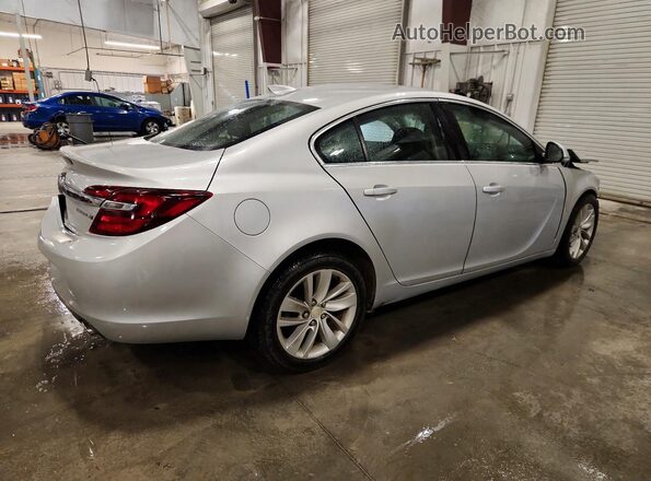 2G4GK5EX9G9157839 2016 BUICK REGAL Silver Trasero derecho