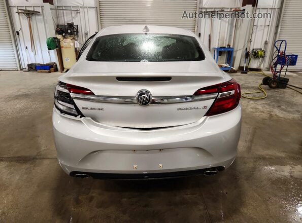2G4GK5EX9G9157839 2016 BUICK REGAL Silver Vista trasera