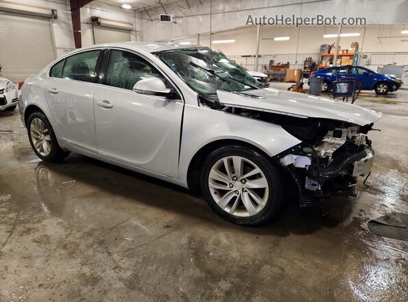 2G4GK5EX9G9157839 2016 BUICK REGAL Silver Delantero derecho