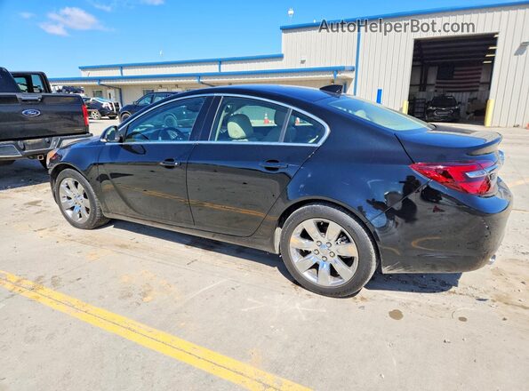 2G4GK5EX9G9166931 2016 BUICK REGAL Черный Задняя левая четверть