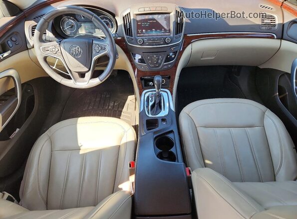 2G4GK5EX9G9166931 2016 BUICK REGAL Черный Вид панели приборов