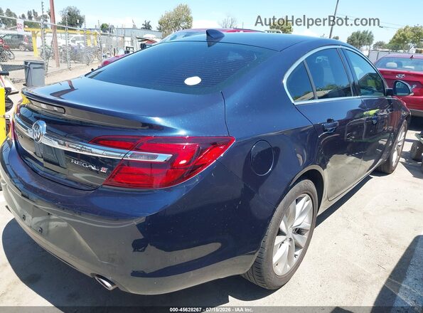 2G4GK5EXXG9208748 2016 BUICK REGAL Blue Trasero derecho