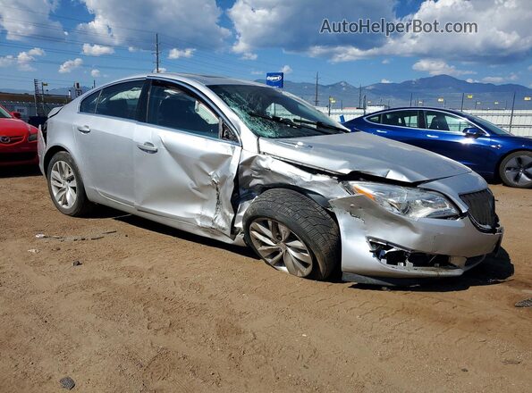 2G4GL5EX0G9128596 2016 BUICK REGAL Silver წინა მარჯვენა