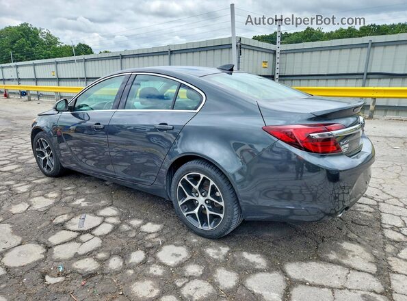 2G4GL5EX0H9135582 2017 BUICK REGAL Gray Rear left