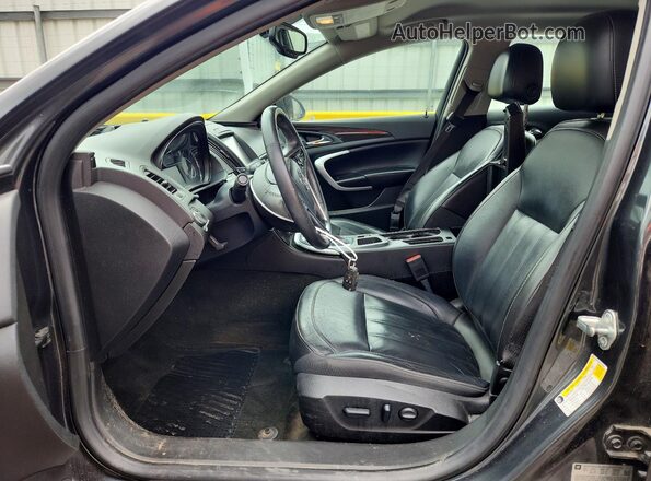 2G4GL5EX0H9135582 2017 BUICK REGAL Gray Front interior view