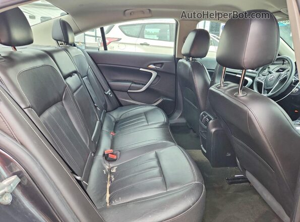 2G4GL5EX0H9135582 2017 BUICK REGAL Gray Rear seats view