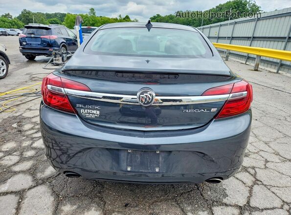 2G4GL5EX0H9135582 2017 BUICK REGAL Gray Rear view