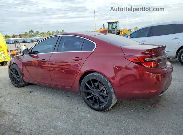 2G4GL5EX0H9192803 2017 BUICK REGAL Red Задня ліва чверть