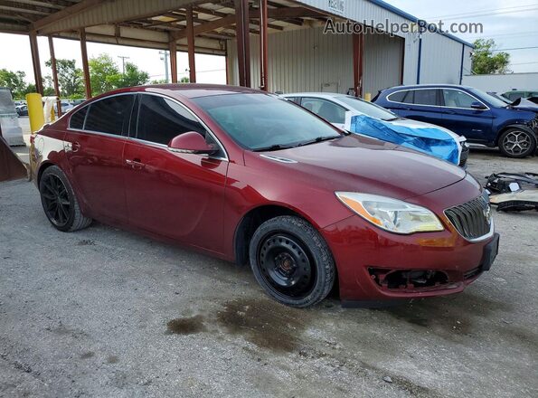 2G4GL5EX0H9192803 2017 BUICK REGAL Red Передня права чверть