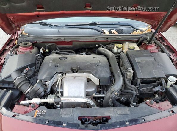 2G4GL5EX0H9192803 2017 BUICK REGAL Red Вид задньої частини салону