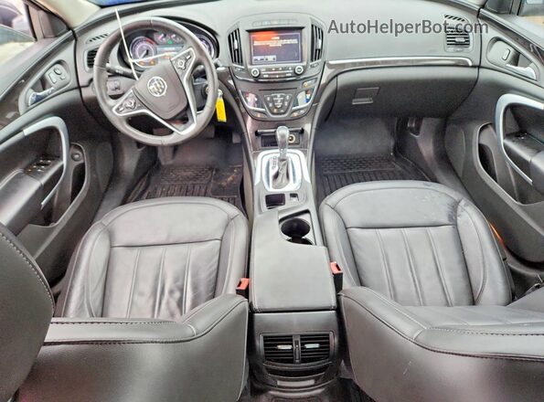 2G4GL5EX1G9115064 2016 BUICK REGAL Gray Vista del salpicadero