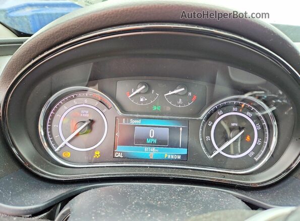 2G4GL5EX1G9115064 2016 BUICK REGAL Gray Vista del cuadro de instrumentos