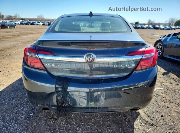 2G4GL5EX1G9121382 2016 BUICK REGAL Black Rear view