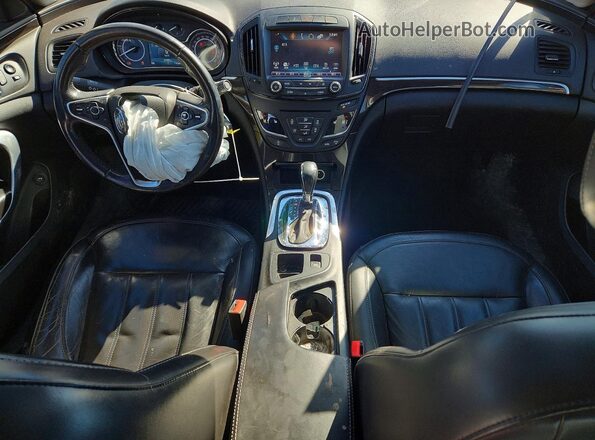 2G4GL5EX1G9121382 2016 BUICK REGAL Black Dashboard view