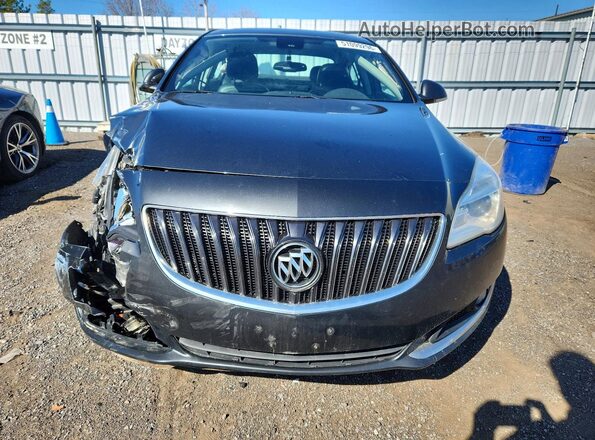 2G4GL5EX1G9121382 2016 BUICK REGAL Black Front view