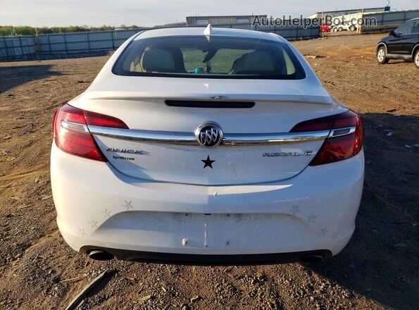 2G4GL5EX1H9177758 2017 BUICK REGAL White Rear view
