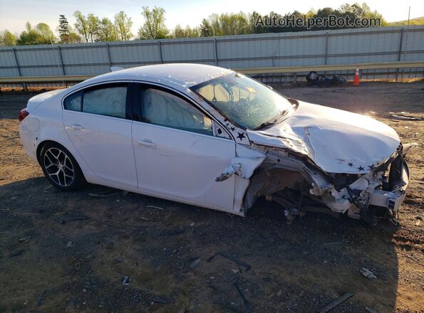 2G4GL5EX1H9177758 2017 BUICK REGAL White Front right