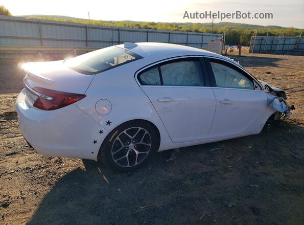 2G4GL5EX1H9177758 2017 BUICK REGAL White Rear right