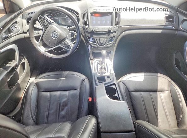 2G4GL5EX3H9132112 2017 BUICK REGAL White Առջևի վահանակի տեսք