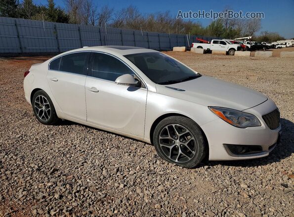 2G4GL5EX3H9181133 2017 BUICK REGAL White Delantero derecho