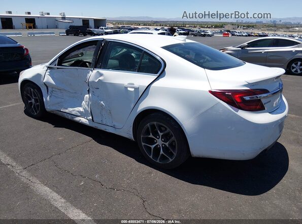 2G4GL5EX4H9110829 2017 BUICK REGAL Белый Задняя левая четверть