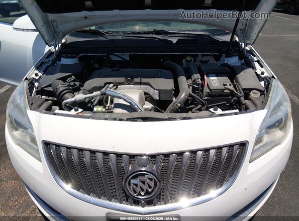 2G4GL5EX4H9110829 2017 BUICK REGAL Белый Вид сзади