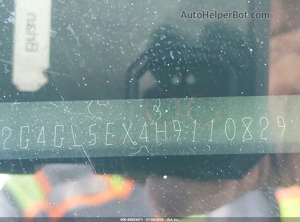 2G4GL5EX4H9110829 2017 BUICK REGAL Белый Вид подкапотного пространства