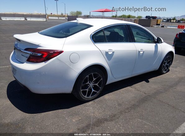 2G4GL5EX4H9110829 2017 BUICK REGAL Белый Задняя правая четверть