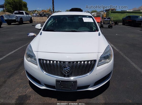 2G4GL5EX4H9110829 2017 BUICK REGAL Белый Вид щитка приборов