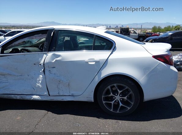 2G4GL5EX4H9110829 2017 BUICK REGAL Белый Вид спереди