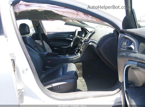 2G4GL5EX4H9110829 2017 BUICK REGAL Белый Вид салона спереди