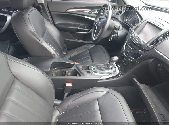 2G4GL5EX4H9198636 2017 BUICK REGAL Black Front interior view