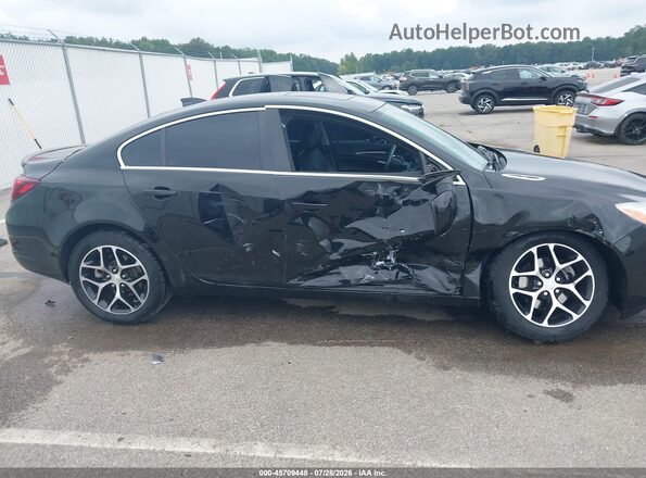 2G4GL5EX4H9198636 2017 BUICK REGAL Black Rear interior view